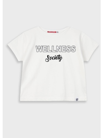 μπλούζα με τύπωμα για κορίτσι | εκρου σε προσφορά