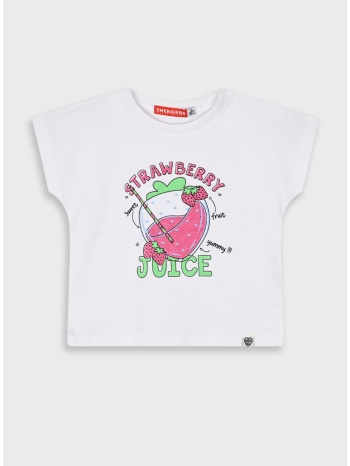 μπλούζα με τύπωμα για κορίτσι | λευκο σε προσφορά