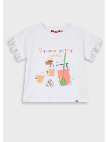 μπλούζα με τύπωμα για κορίτσι | λευκο σε προσφορά