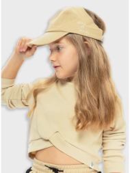 μπλούζα ριπ για κορίτσι | μπεζ