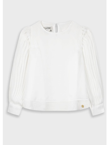 boutique πουκαμίσα για κορίτσι | εκρου σε προσφορά