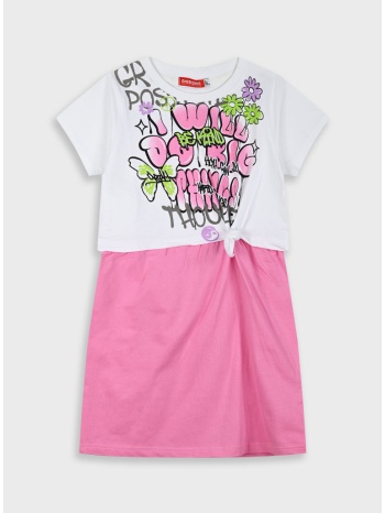 φόρεμα με τύπωμα για κορίτσι | τριανταφυλλι σε προσφορά