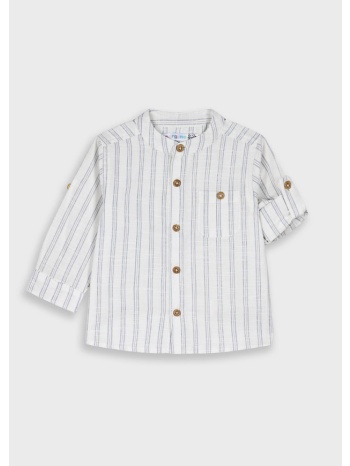 ριγέ πουκάμισο για βρεφικό αγόρι (6 - 24 μηνών) | ριγε σε προσφορά