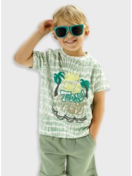 σετ με εμπριμέ μπλούζα ...