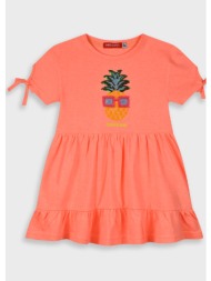 φόρεμα με παγιέτες για κορίτσι | νεον πορτοκαλι
