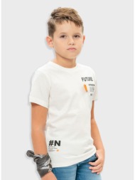 μπλούζα με τύπωμα για αγόρι | εκρου