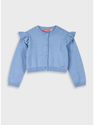 πλεκτή ζακέτα για κορίτσι | γαλαζιο