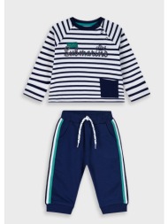 σετ μπλούζα με παντελόνι για βρεφικό αγόρι (3 - 24 μηνών) | μπλε