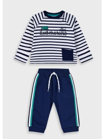 σετ μπλούζα με παντελόνι για βρεφικό αγόρι (3 - 24 μηνών) | σε προσφορά