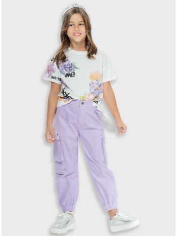 παντελόνι cargo για κορίτσι | λιλα σε προσφορά
