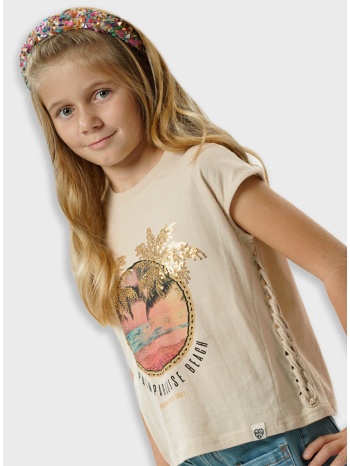 αμάνικη μπλούζα για κορίτσι | βανιλια σε προσφορά