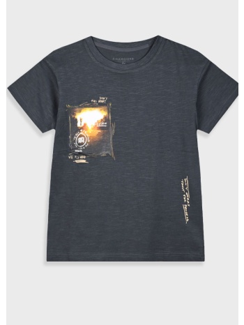 μπλούζα με τύπωμα για αγόρι | ανθρακι σε προσφορά