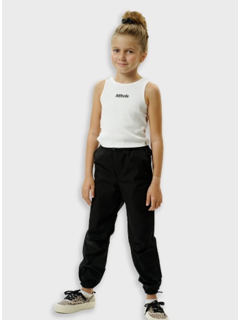 παντελόνι cargo για κορίτσι | μαυρο σε προσφορά