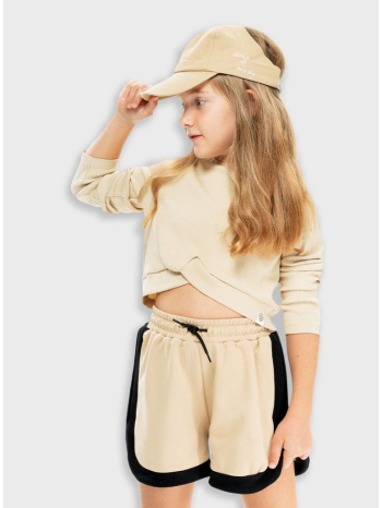 σορτς για κορίτσι | μπεζ σε προσφορά