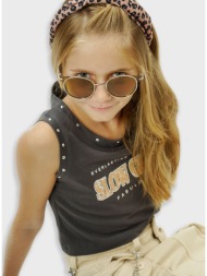 μπλούζα με τύπωμα για κορίτσι | ανθρακι