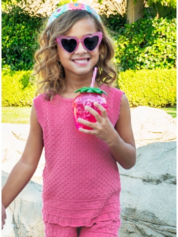 πλεκτό σετ για κορίτσι | φραουλα σε προσφορά