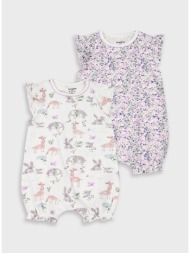 σετ 2 φορμάκια για βρεφικό κορίτσι (0 - 15 μηνών) | εμπριμε