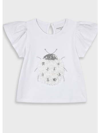 μπλούζα με κέντημα για κορίτσι | εκρου σε προσφορά