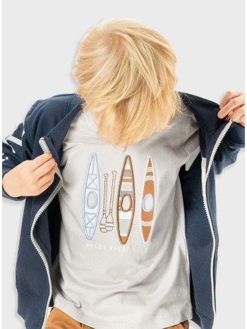 μπλούζα με τύπωμα για αγόρι | γκρι σε προσφορά