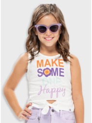 μπλούζα με τύπωμα για κορίτσι | εκρου