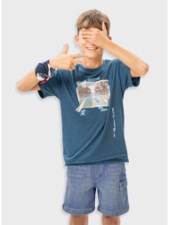 βερμούδα cargo για αγόρι | μπλε τζην