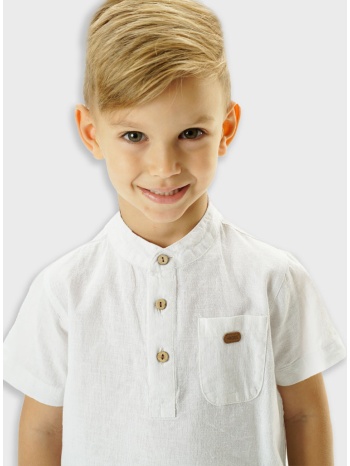 πουκάμισο για αγόρι | εκρου σε προσφορά