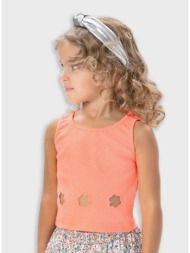 ριπ μπλούζα για κορίτσι | νεον ροδακινι