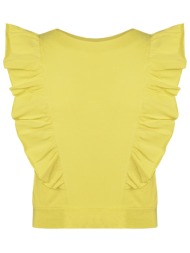μπλούζα κροπ για κορίτσι | λεμονι