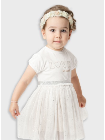 boutique φόρεμα για βρεφικό κορίτσι | μπεζ