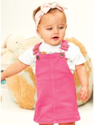 σετ μπλούζα με σαλοπέτα για βρεφικό κορίτσι (3 - 24 μηνών) | φραουλα