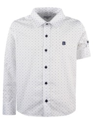 εμπριμέ πουκάμισο | λευκο