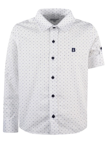 εμπριμέ πουκάμισο | λευκο