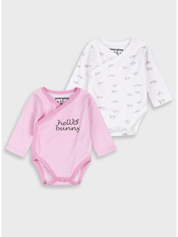 energiers σετ 2τμχ φορμάκι για βρεφικό κορίτσι (0-15 μηνών