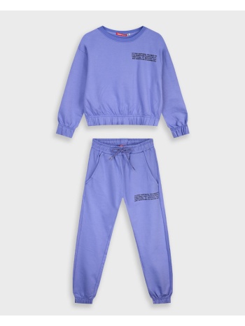 φούτερ φόρμα με τύπωμα | λεβαντα