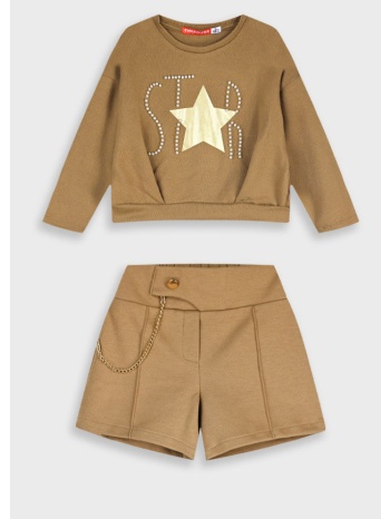 σετ μπλούζα με σορτς | λαττε