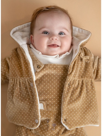 βρεφικό βελουτέ μπουφάν | πουα