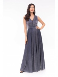 φορεμα μαχι glossy πλισε ...