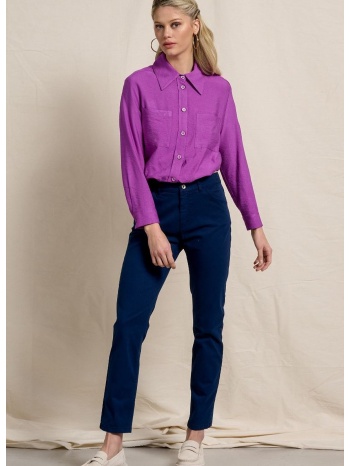 παντελονι πεντατσεπο cotton μπλε μπλε σε προσφορά