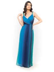 φορεμα plus size μακρυ με σκισιμο multicolor