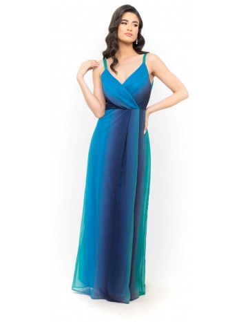 φορεμα plus size μακρυ με σκισιμο multicolor σε προσφορά