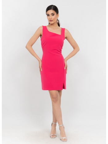 φορεμα κοντο σε στενη γραμμη φουξ φουξ σε προσφορά