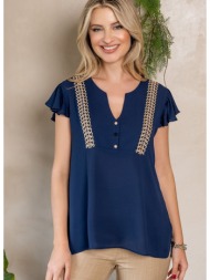 μπλουζα v με κουμπακια ...