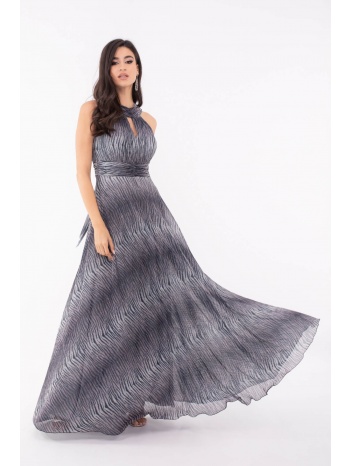 φορεμα plus size μακρυ ασημι σε προσφορά