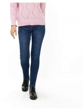 παντελονι τζιν push up slim fit με ζωνη denim σε προσφορά