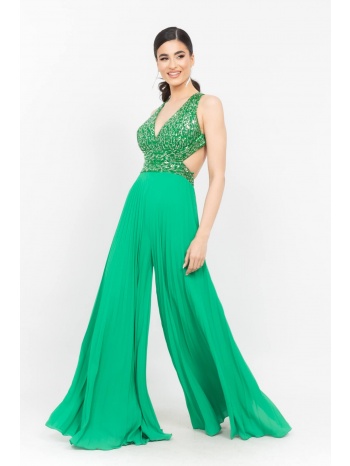 ολοσωμη φορμα πλισε εξωπλατη πρασινο