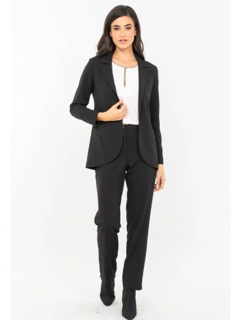 σακακι ελαστικο κρεπ μαυρο σε προσφορά