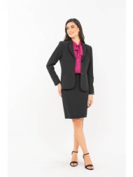 φουστα pencil ψηλομεση μαυρο