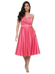 φορεμα μιντι κλος σατεν ...