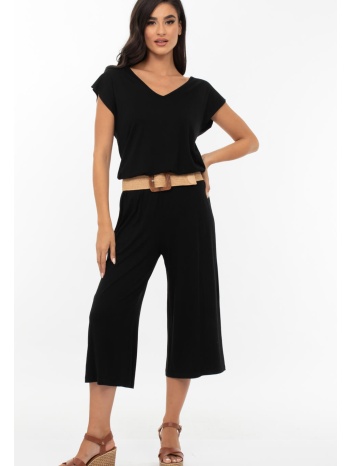 ολοσωμη φορμα ζιπ βισκοζ μαυρη μαυρο σε προσφορά