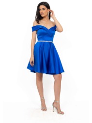 φορεμα σατεν κοντο κλος ...